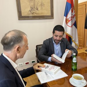 In Belgrad mit Tomislav Momirović, serbischer Unternehmer und Minister für Innen- und Außenhandel